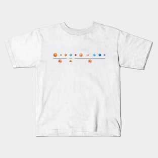 Solar System Tacos Kids T-Shirt